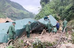 Quân đội chủ động ứng phó với mưa lớn, lũ lụt, sạt lở đất ở khu vực Bắc Bộ