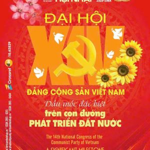Chào mừng Đại hội XIV Đảng Cộng sản Việt Nam dấu nốc đặc biệt trên con đường phát triển đất nước