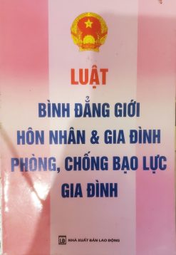 Luật Bình đẳng giới hôn nhân & gia đình phòng, chống bạo lực gia đình