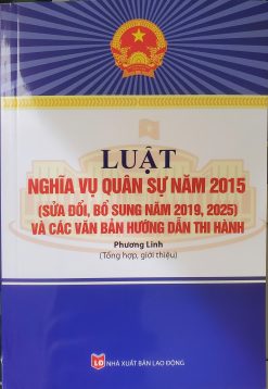 Luật Nghĩa vụ quân sự năm 2015 (sửa đổi, bổ sung năm 2019, 2025)