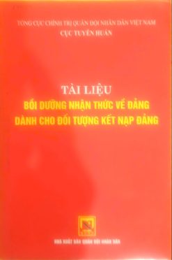 Tài liệu Bồi dưỡng nhận thức về Đảng dành cho đối tượng kết nạp Đảng