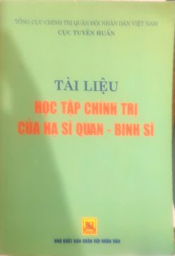 Tài liệu học tập chính trị của hạ sĩ quan - binh sĩ